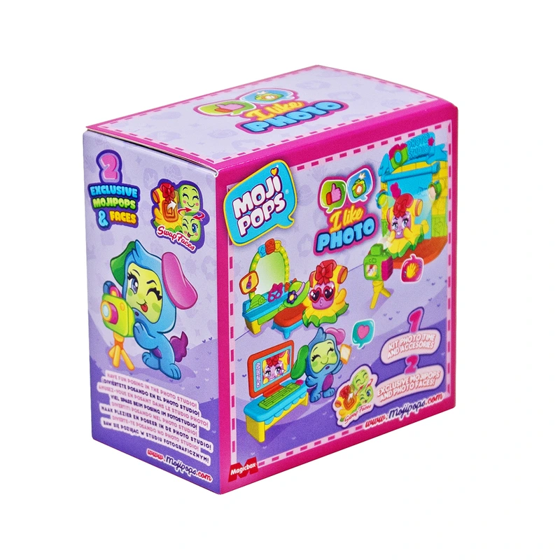 Ігровий набір MOJI POPS серії «Box I Like» – ФОТОСТУДІЯ (2 фігурки, аксесуари)