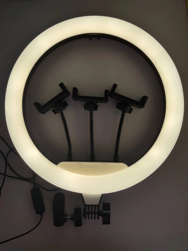 Кільцева LED лампа 36 см 14" 220V 192 Lights RGB