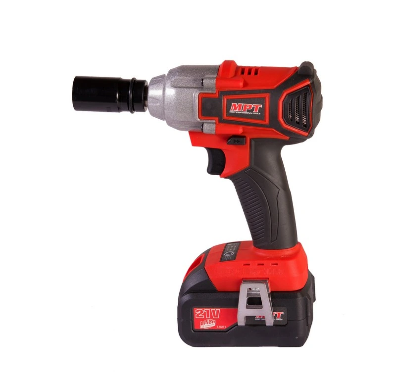 Гайковерт MPT акумуляторний 21V Li-ion 350 Н·м 2 швидкості пластиковий кейс MCIW2128
