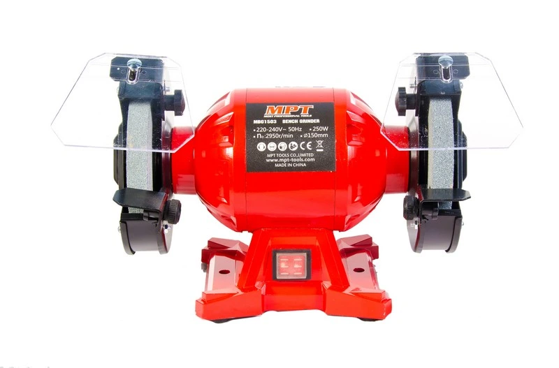 Машина точильна MPT PROFI 150х12.7 мм 250 Вт 2950 об/хв мідна обмотка MBG1503