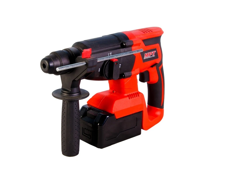 Перфоратор MPT акумуляторний SDS-PLUS 26 мм 21V Li-ion 4 А·год 1400 об/хв 4500 уд/хв 1.5 Дж 3 режими кейс MCRH2640