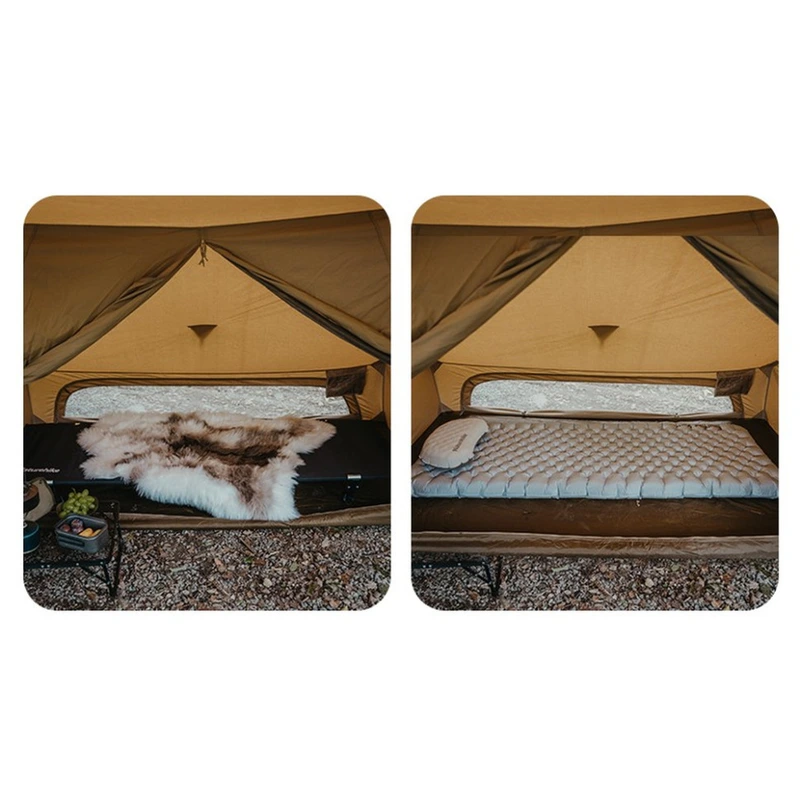 Намет одномісний із тентом Naturehike CNK2450WS026, коричневий