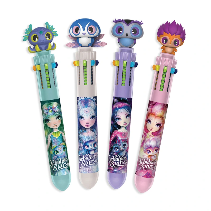 Багатокольорова кулькова ручка NEBULOUS STARS – КОЛЬОРИ ГАЛАКТИКИ (10 кольорів, в асорт.)