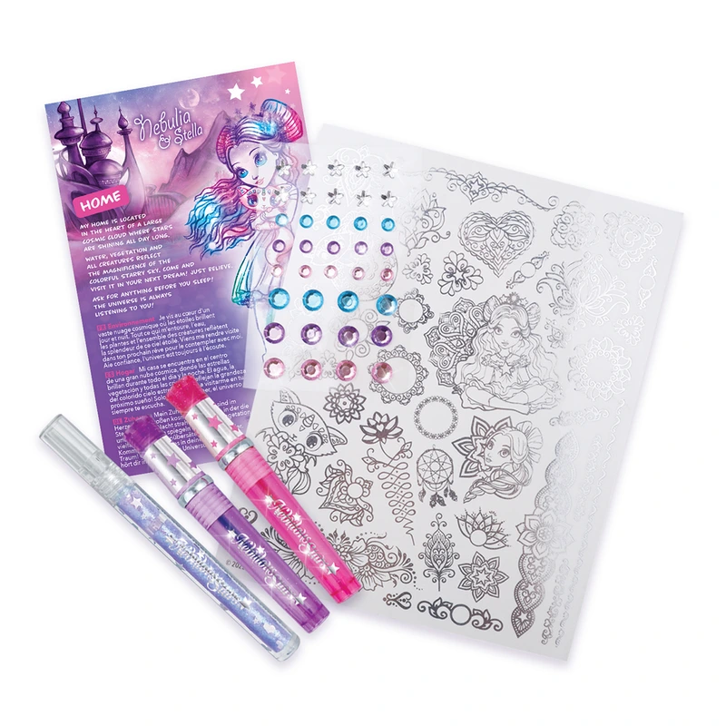 Набір для творчості NEBULOUS STARS – БОДІ-АРТ: ЗОРЯНЕ СЯЙВО S2