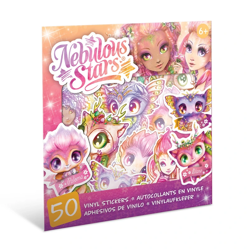 Набір вінілових наліпок NEBULOUS STARS – ЗІРКИ ТУМАННОГО СВІТУ (в ас.)