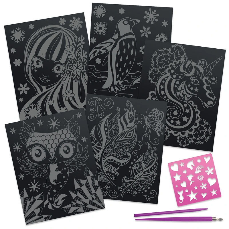 Набір для творчості NEBULOUS STARS – ГРАТАЖ: ЗОРЯНІ ГРАВЮРИ