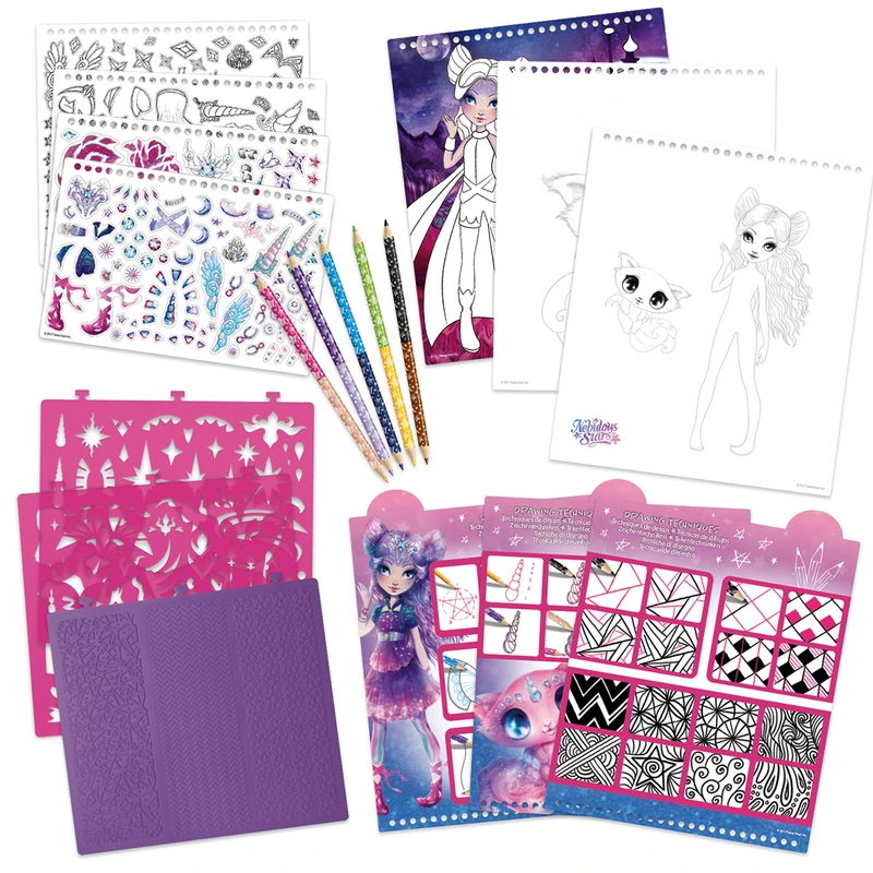 Набір для творчості NEBULOUS STARS – СКЕТЧБУК: НЕБУЛІЯ, МОТИВИ КОСМОСУ
