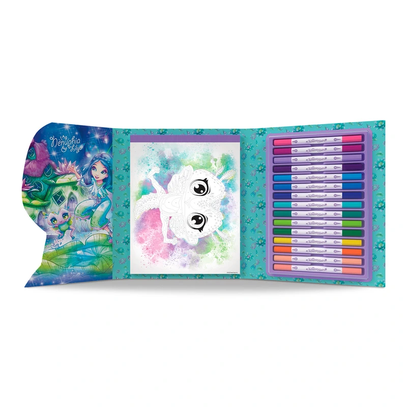 Набір для творчості NEBULOUS STARS - РОЗМАЛЬОВКА ПО НОМЕРАХ: ЧАРІВНІ СВІТИ ЗІРОК