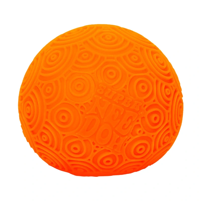 Іграшка-антистрес NEEDOH серії "Super" – ЯСКРАВІ КРУЖАЛЬЦЯ (помаранчевий)