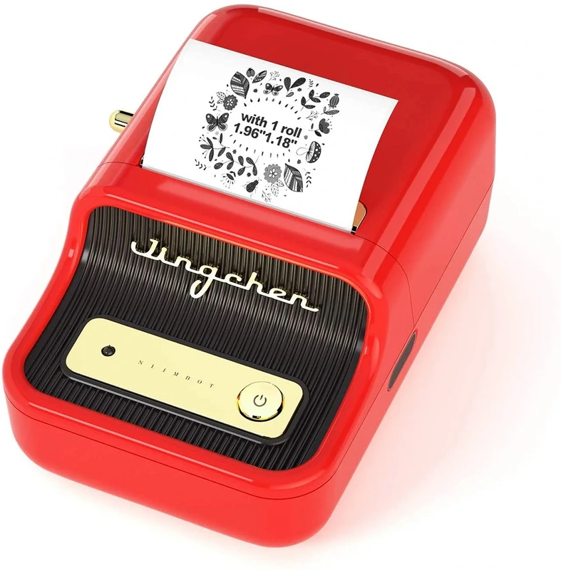 Термопринтер для друку наклейок NIIMBOT B21S Red — фото 4