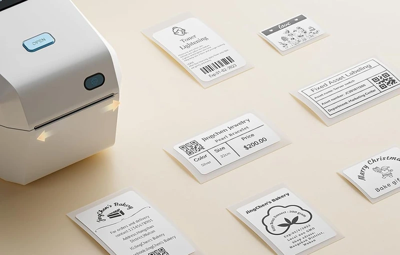 Термопринтер для друку наклейок NIIMBOT K3 Lvory White (1AE0F271605) — фото 3