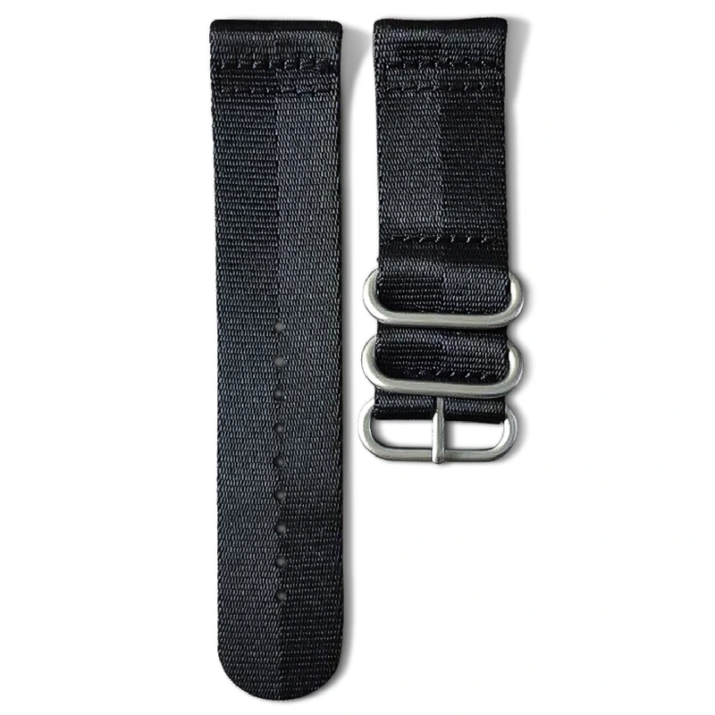 Ремінець тканевий чорний розмір 22