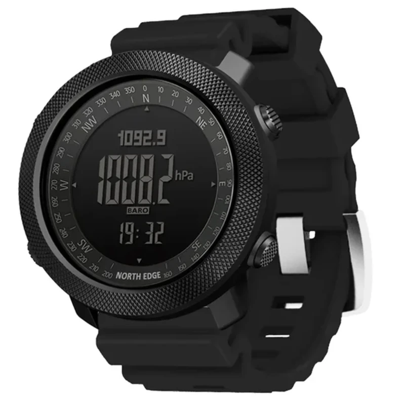 Ремінець каучуковий North Edge Black розмір 24