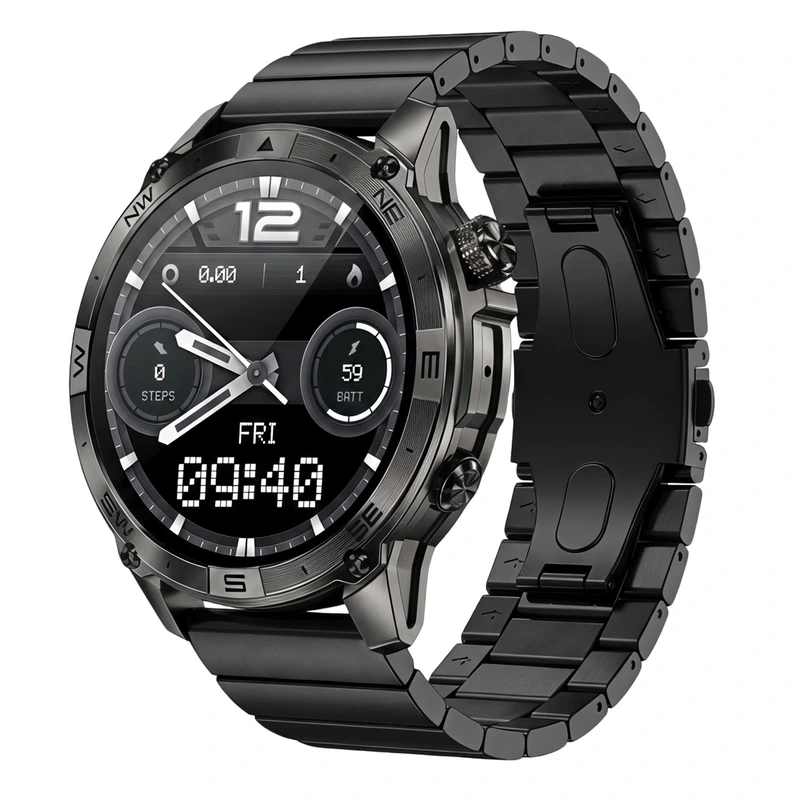 North Edge GPS Smart Titan Centurion Black, 2 ремінці