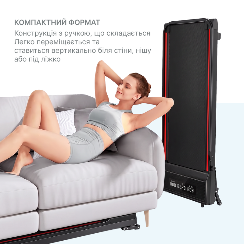 Доріжка для ходьби OfficePro (TD089) 2 HP 1-10 км/год 130 кг — фото 8