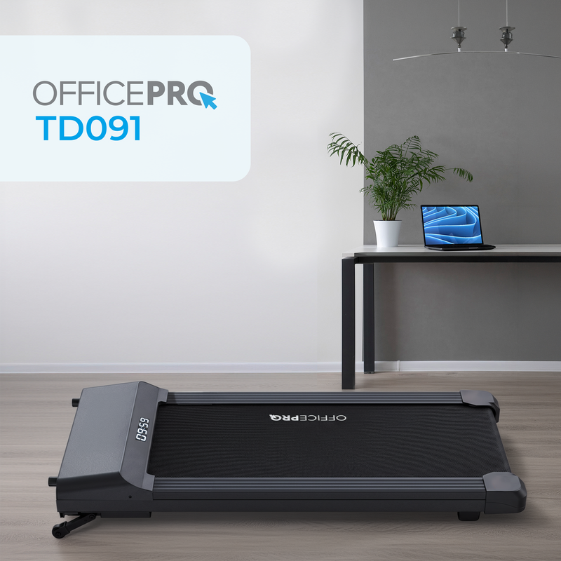 Доріжка для ходьби OfficePro (TD091) 2 HP 1-6 км/год 100 кг — фото 3