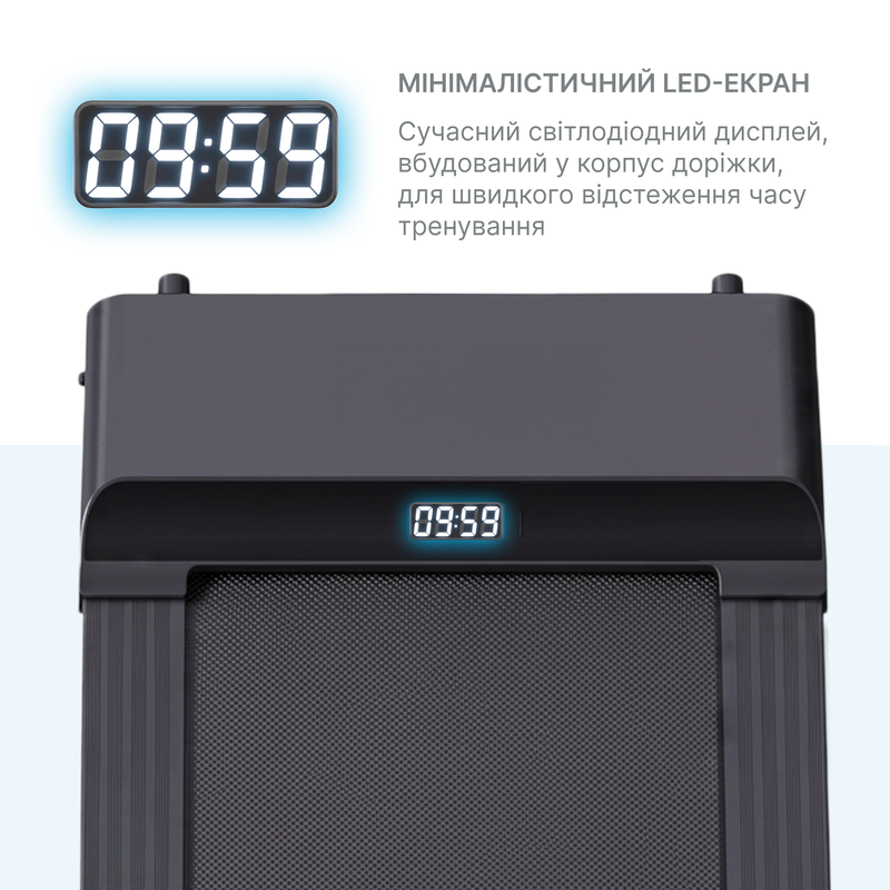 Доріжка для ходьби OfficePro (TD091) 2 HP 1-6 км/год 100 кг — фото 4