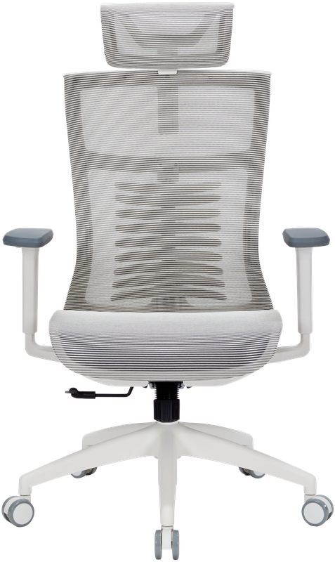 Крісло офісне OfficePro Balance OC620-W-LG-LG