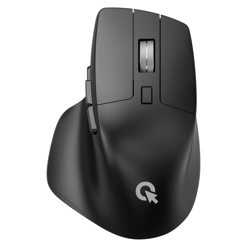 Миша OfficePro M395B Silent Click Ergonomic Wireless Black