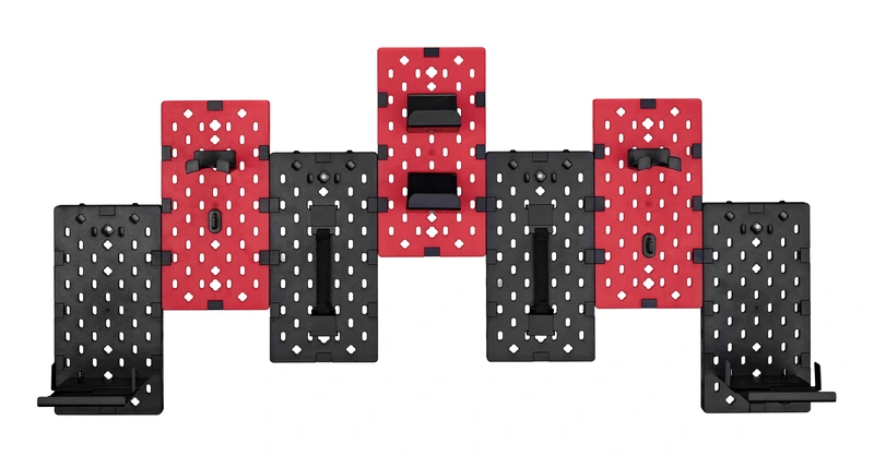 Настінна дошка-органайзер OfficePro WO1080B Black/Red