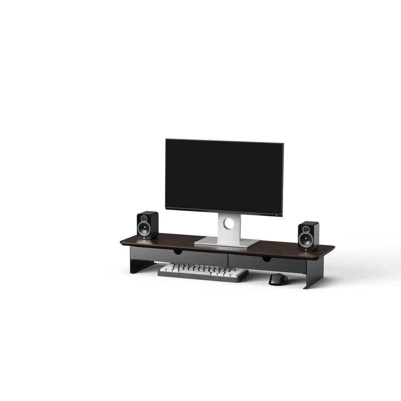 Настільна підставка для монітора OfficePro MR145DW Dark Wood/Black