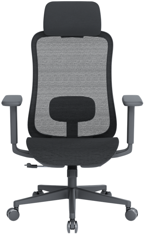 Крісло офісне OfficePro Wave OC670-B-B-B