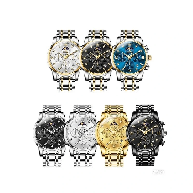 Годинник наручний Olevs 3655 White Natural