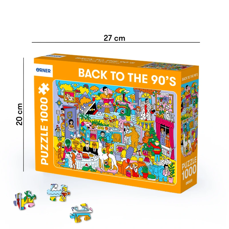 Пазл Серія 90-ті. Серіали та фільми