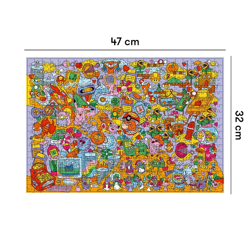 Пазл Серія 90-ті. Ігри