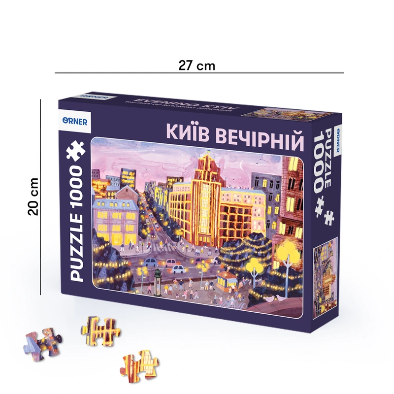 Пазл Київ вечірній