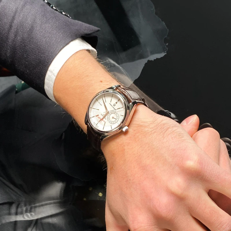 Pagani Design PD-1689 Silver-White-Brown