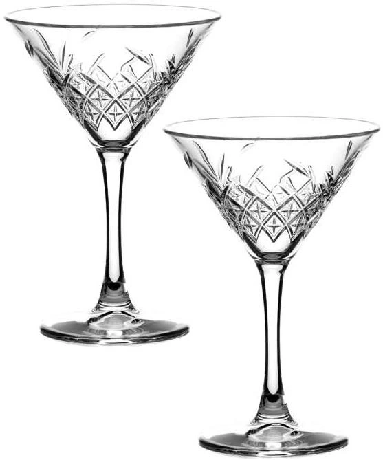 Набір 4 фужери Pasabahce Timeless для мартіні 230мл, коктейльні келихи