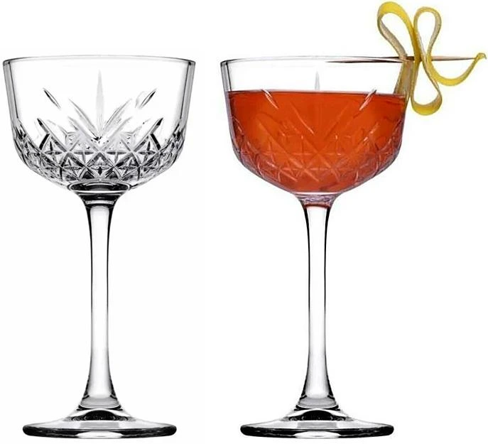 Набір 4 келихи Pasabahce Timeless 160мл коктейльні фужери