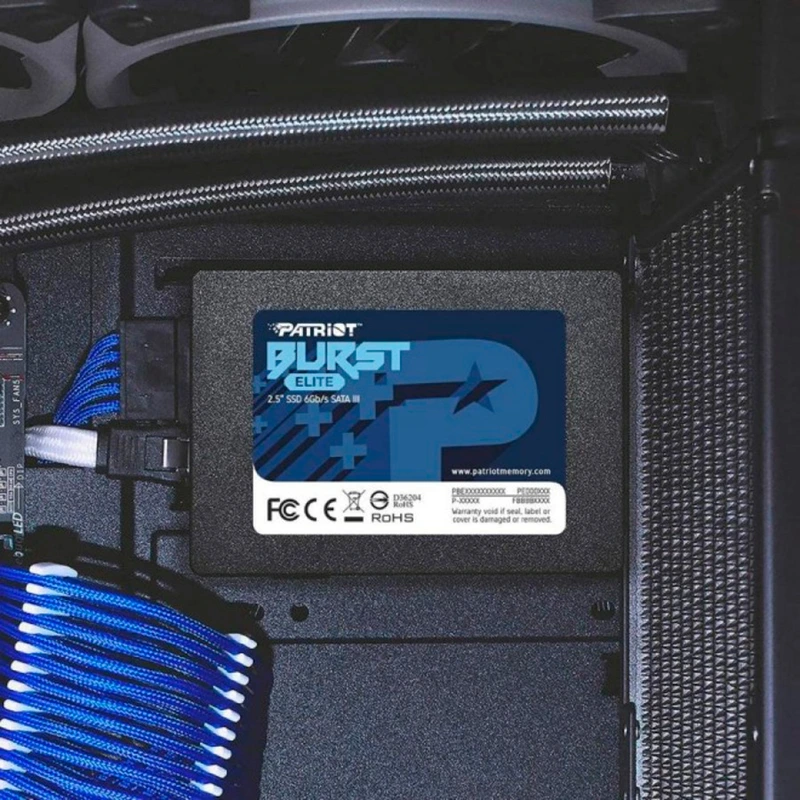 Накопичувач SSD Patriot Burst Elite 240GB 2.5" 7mm SATAIII TLC 3D — фото 7