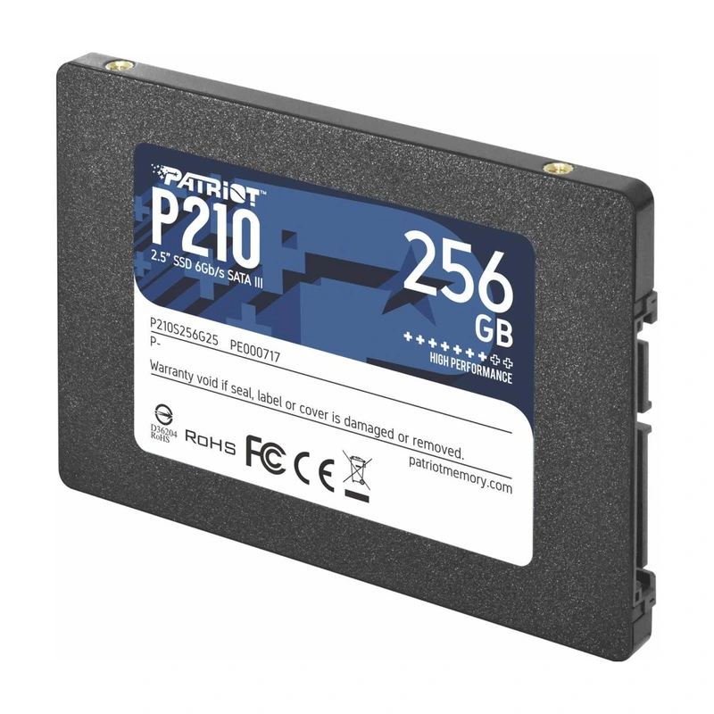 Накопичувач SSD Patriot P210 256GB 2.5" 7mm SATAIII 3D QLC — фото 4