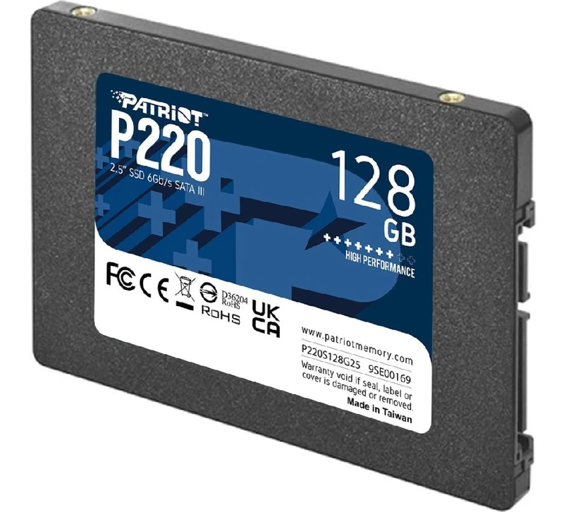 Накопичувач SSD Patriot P220 128GB 2.5" 7mm SATAIII — фото 3
