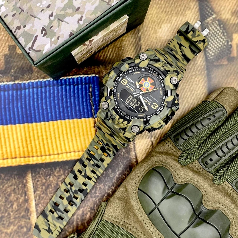 Patriot 001CMGRDSNS ДСНС Зелений камуфляж + Коробка.