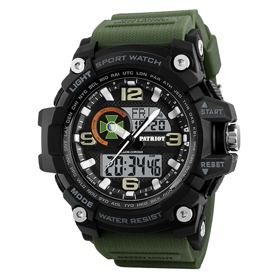 Patriot 012AGDPS ДПС Чорні з зеленим + Коробка