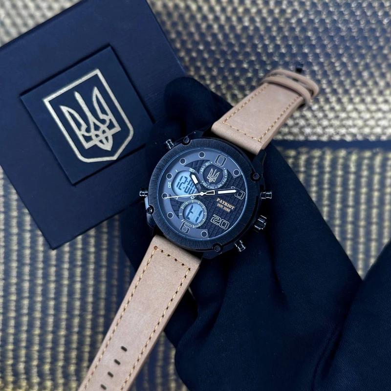 Patriot 017BKLTBN Тризуб злото Black-Light Brown