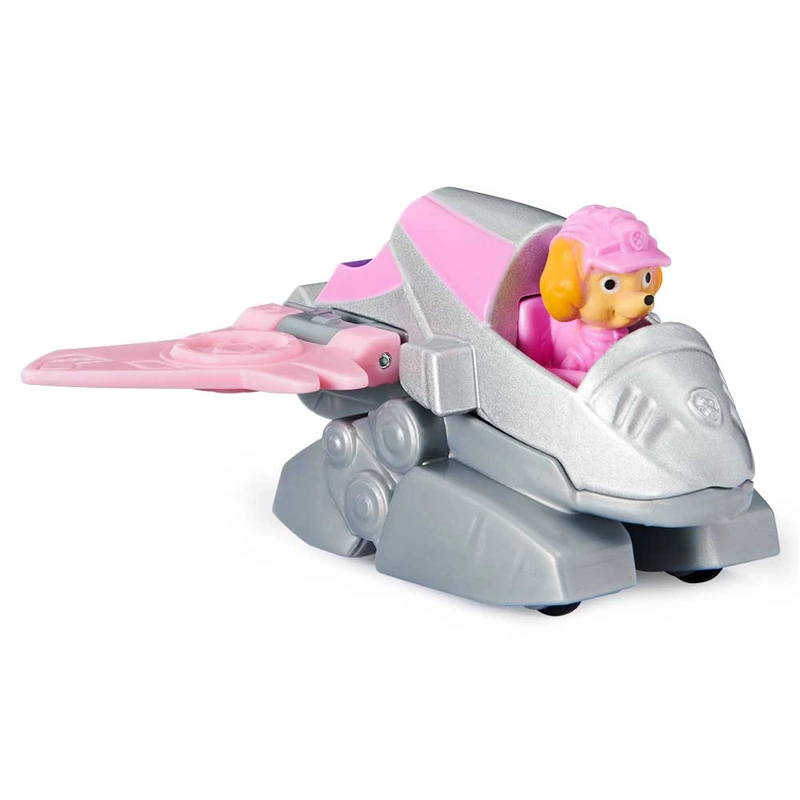 Цуценячий патруль: Скай і металевий колекційний рятівний автомобіль Die Cast (серія Діно-місія)