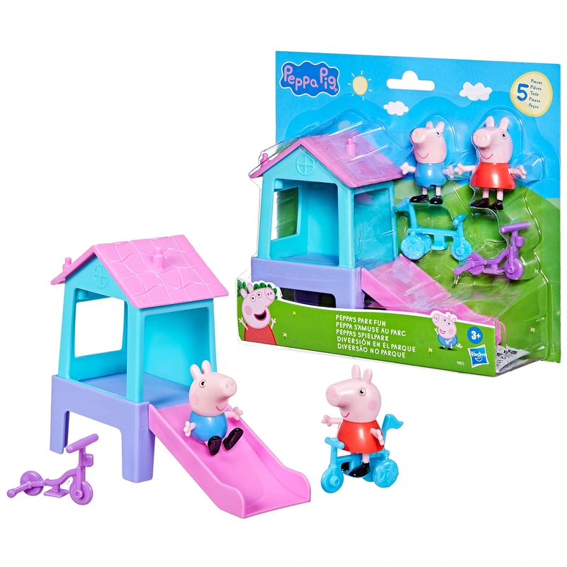 Ігровий набір PEPPA FIGURINES – ВЕСЕЛОЩІ У ПАРКУ