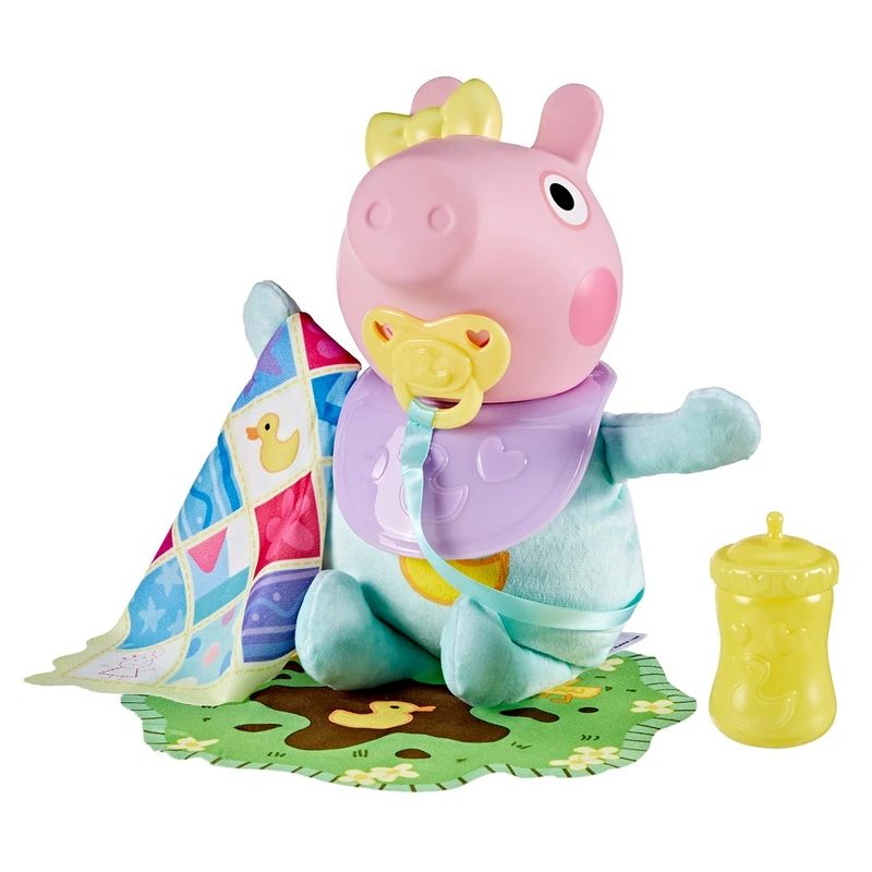 Інтерактивна іграшка PEPPA  – КРИХІТКА ЕВІ: ХРЮШКИ-ОБІЙМАШКИ