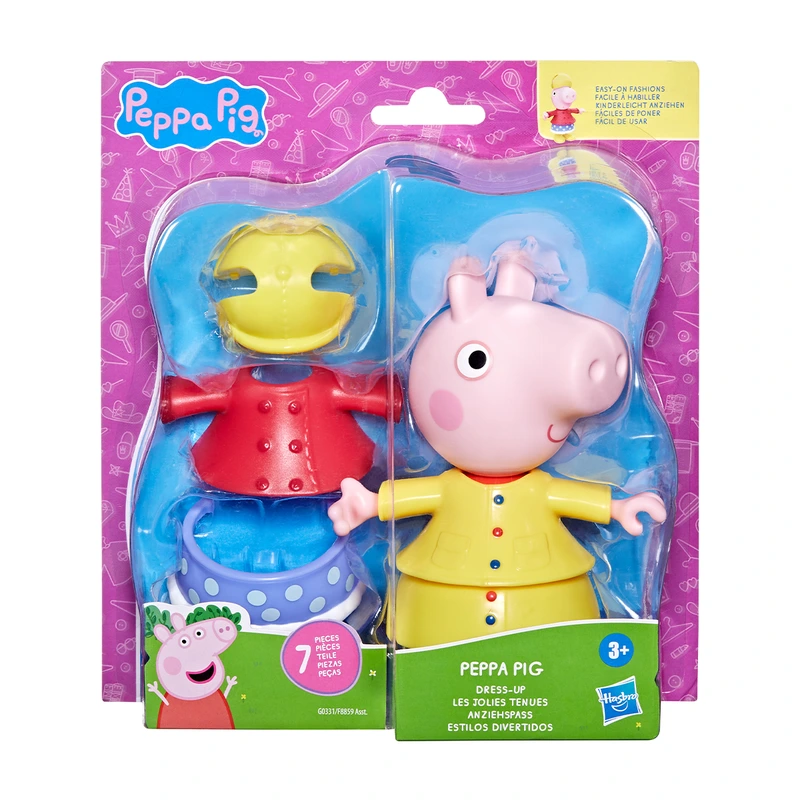 Ігровий набір PEPPA FIGURINES серії "Модна пригода" - ОДЯГНИ ПЕППУ