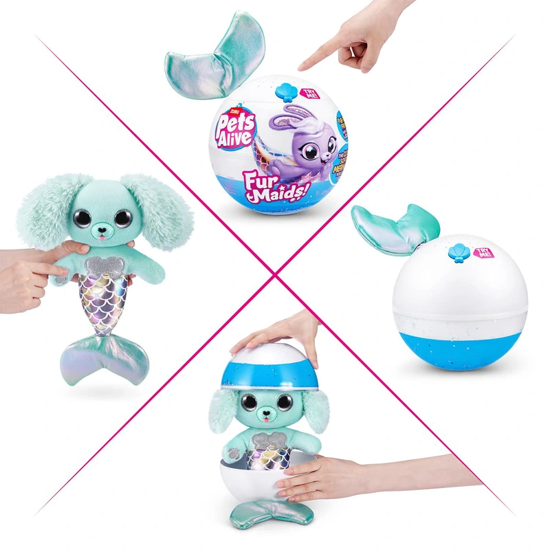 Інтерактивний ігровий набір PETS ALIVE серії "Furmaids" S1 – ЦУЦЕНЯ ДАЗЗІ