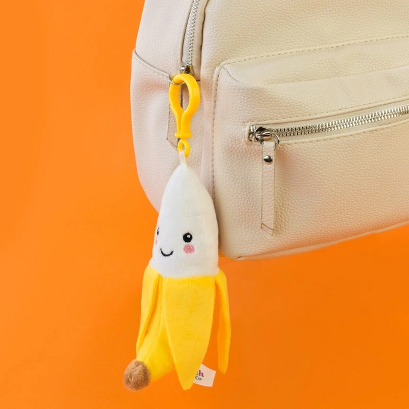М'яка іграшка-брелок "Банан" PLC25090, розмір 13 см
