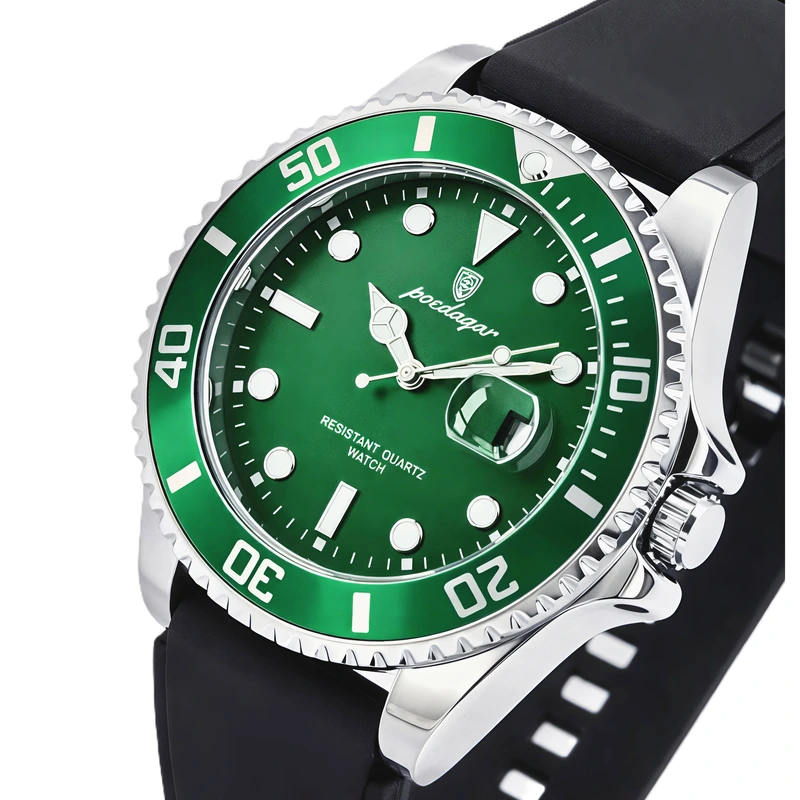 Чоловічий годинник Poedagar Olevs R-Line, 2 ремінці