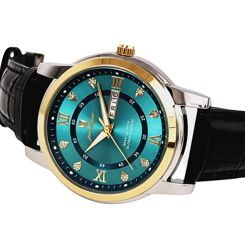 Чоловічий годинник Poedagar Unique Men Leather Deluxe