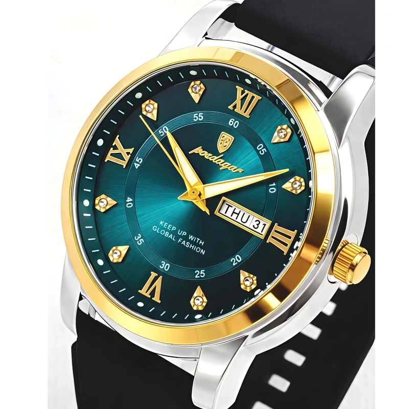 Чоловічий годинник Poedagar Unique Men R-Line, 2 ремінці