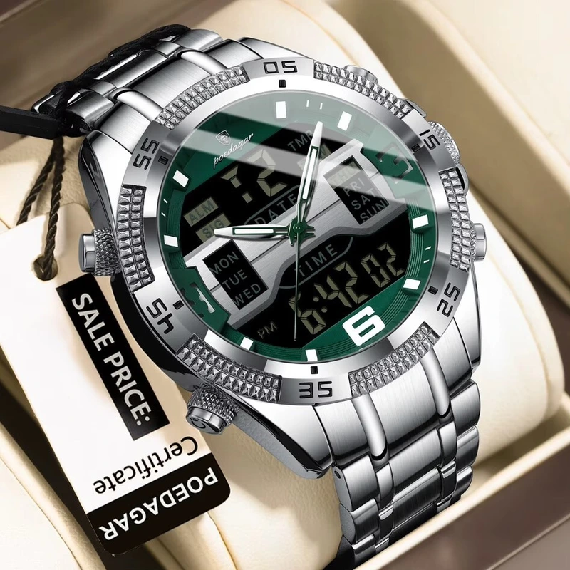 Чоловічий спортивний тактичний годинник Poedagar Good