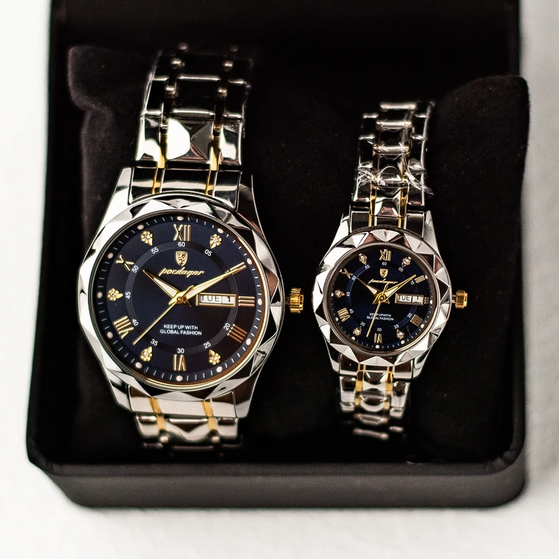 Унісекс годинники Poedagar Stava Couple Парний